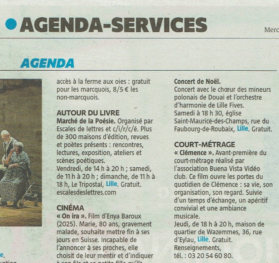 La Voix du Nord . n°26249, mercredi 10 décembre 2025