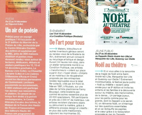 Magazine de la Métropole Européenne de Lille . n°51, novembre 2025